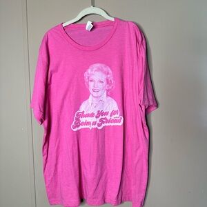 Betty White Pink Graphic Tee
